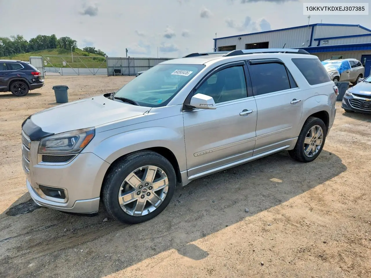 2014 GMC Acadia Denali VIN 1GKKVTKDXEJ307385 фото 1