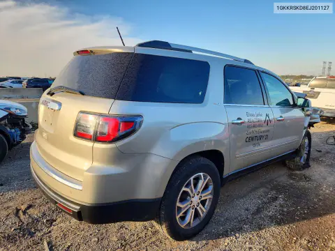 2014 GMC Acadia Slt-2 VIN 1GKKRSKD8EJ201127 фото 3