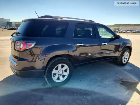 2015 GMC Acadia Sle VIN 1GKKRNED9FJ361001 фото 3