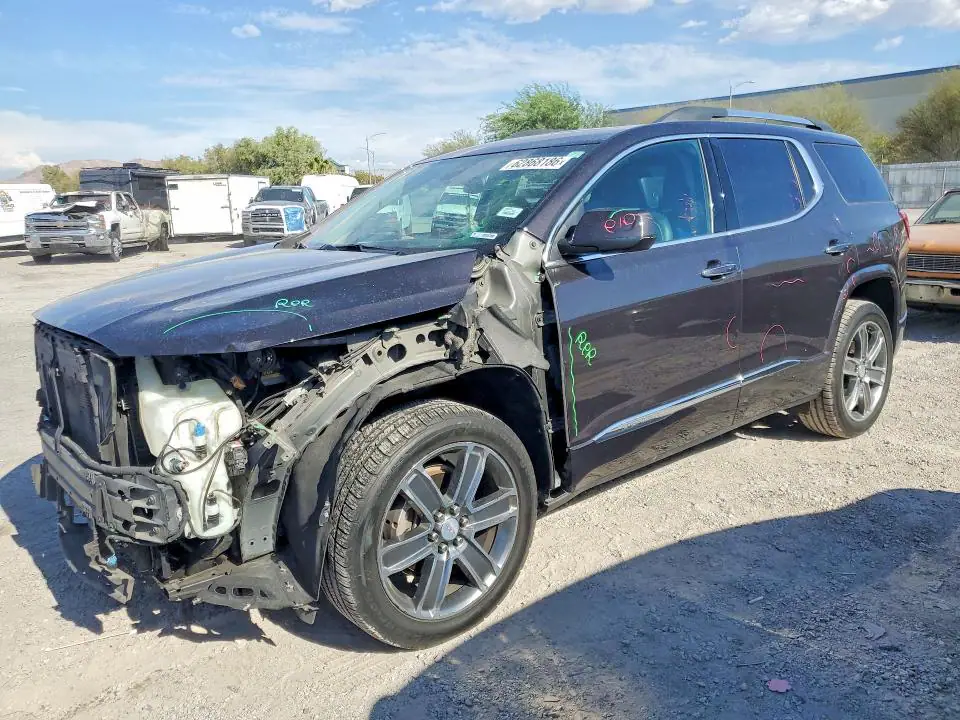 1GKKNPLS2HZ165513 GMC Acadia 2017 — повреждение Передняя часть, фото до ремонта