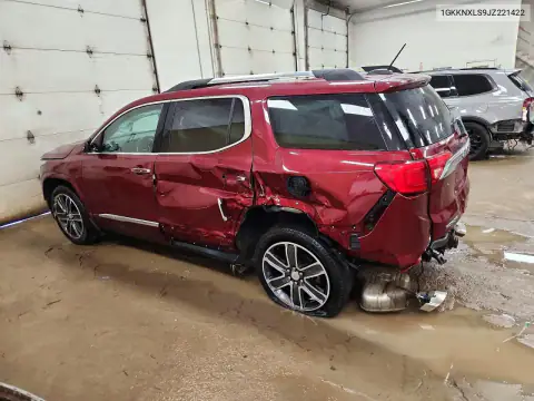 1GKKNXLS9JZ221422 — 2018 GMC Acadia, фото 2 с аукциона Copart, Боковая часть