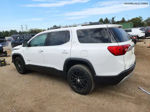 1GKKNMLA6JZ134888 — 2018 GMC Acadia, фото 2 с аукциона Copart, Передняя часть