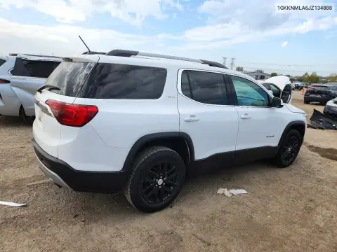 1GKKNMLA6JZ134888 — 2018 GMC Acadia, фото 3 с аукциона Copart, Передняя часть