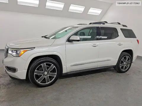 1GKKNPLS1JZ172362 — 2018 GMC Acadia, Естественный износ, фото до ремонта