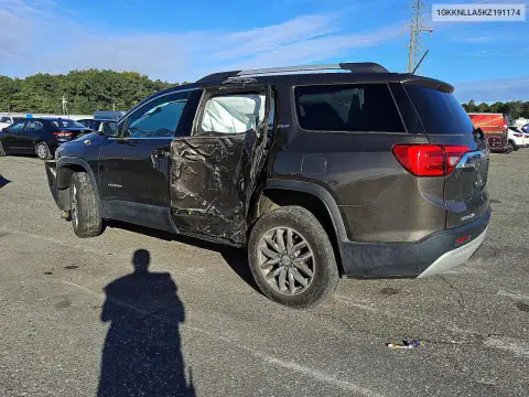 1GKKNLLA5KZ191174 — 2019 GMC Acadia, фото 2 с аукциона Copart 20.10.2026, Боковая часть