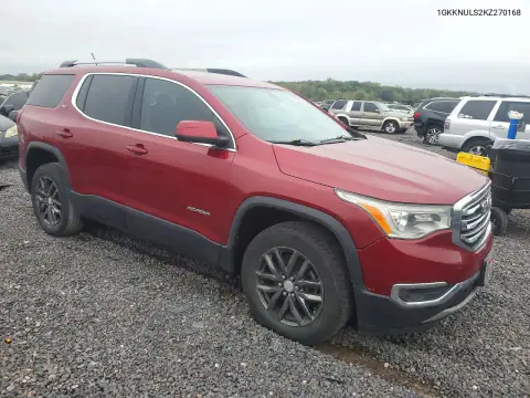 1GKKNULS2KZ270168 — 2019 GMC Acadia, фото 4 с аукциона Copart, Град