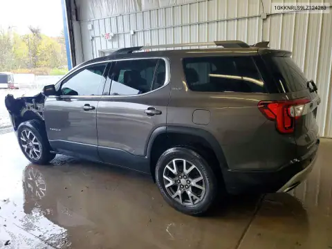 1GKKNRLS9LZ124283 — 2020 GMC Acadia, фото 2 с аукциона Copart, Передняя часть