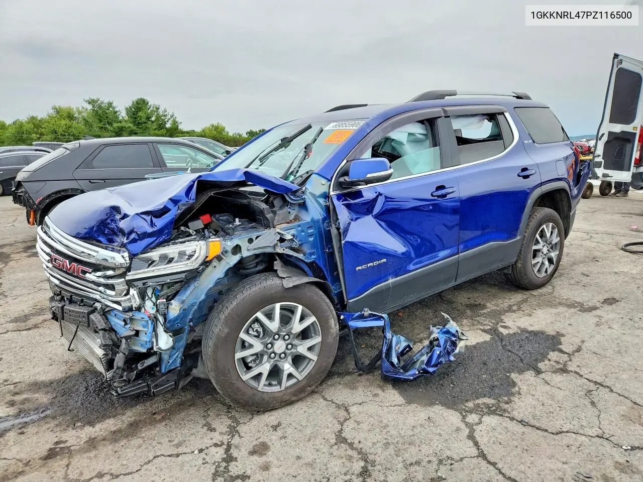 2023 GMC Acadia Sle VIN 1GKKNRL47PZ116500 фото 1
