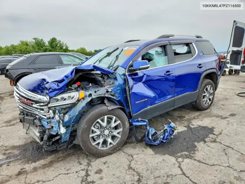 1GKKNRL47PZ116500 — 2023 GMC Acadia, Повреждения со всех сторон, фото до ремонта