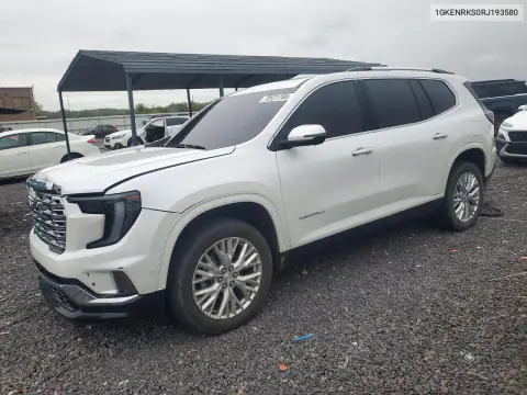 1GKENRKS0RJ193580 — 2024 GMC Acadia, Передняя часть, фото до ремонта
