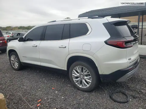 1GKENRKS0RJ193580 — 2024 GMC Acadia, фото 2 с аукциона Copart, Передняя часть