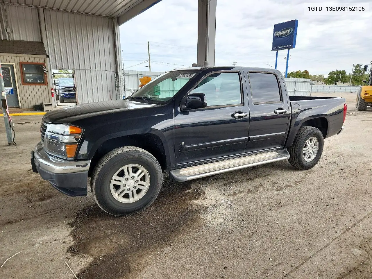 2009 GMC Canyon VIN 1GTDT13E098152106 фото 1