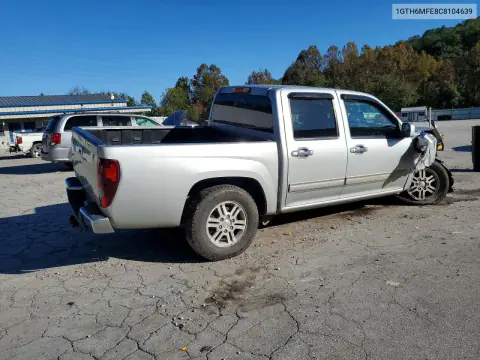 2012 GMC Canyon Sle VIN 1GTH6MFE8C8104639 фото 3