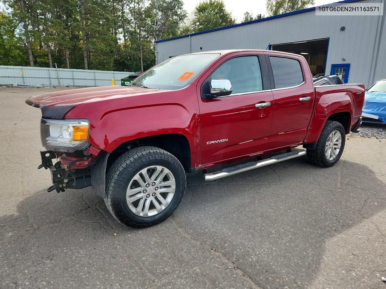 2017 GMC Canyon Slt VIN 1GTG6DEN2H1163571 фото 1