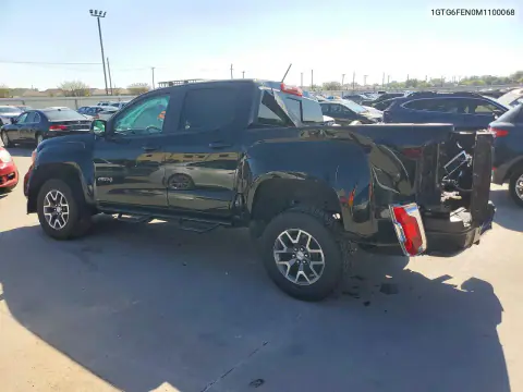 2021 GMC Canyon At4 VIN 1GTG6FEN0M1100068 фото 2
