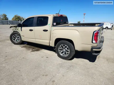2022 GMC Canyon At4 VIN 1GTG6FEN5N1254549 фото 2
