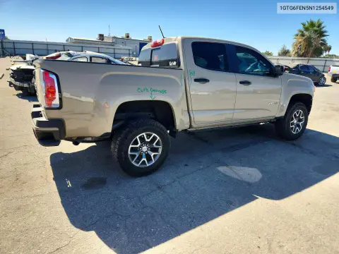 2022 GMC Canyon At4 VIN 1GTG6FEN5N1254549 фото 3