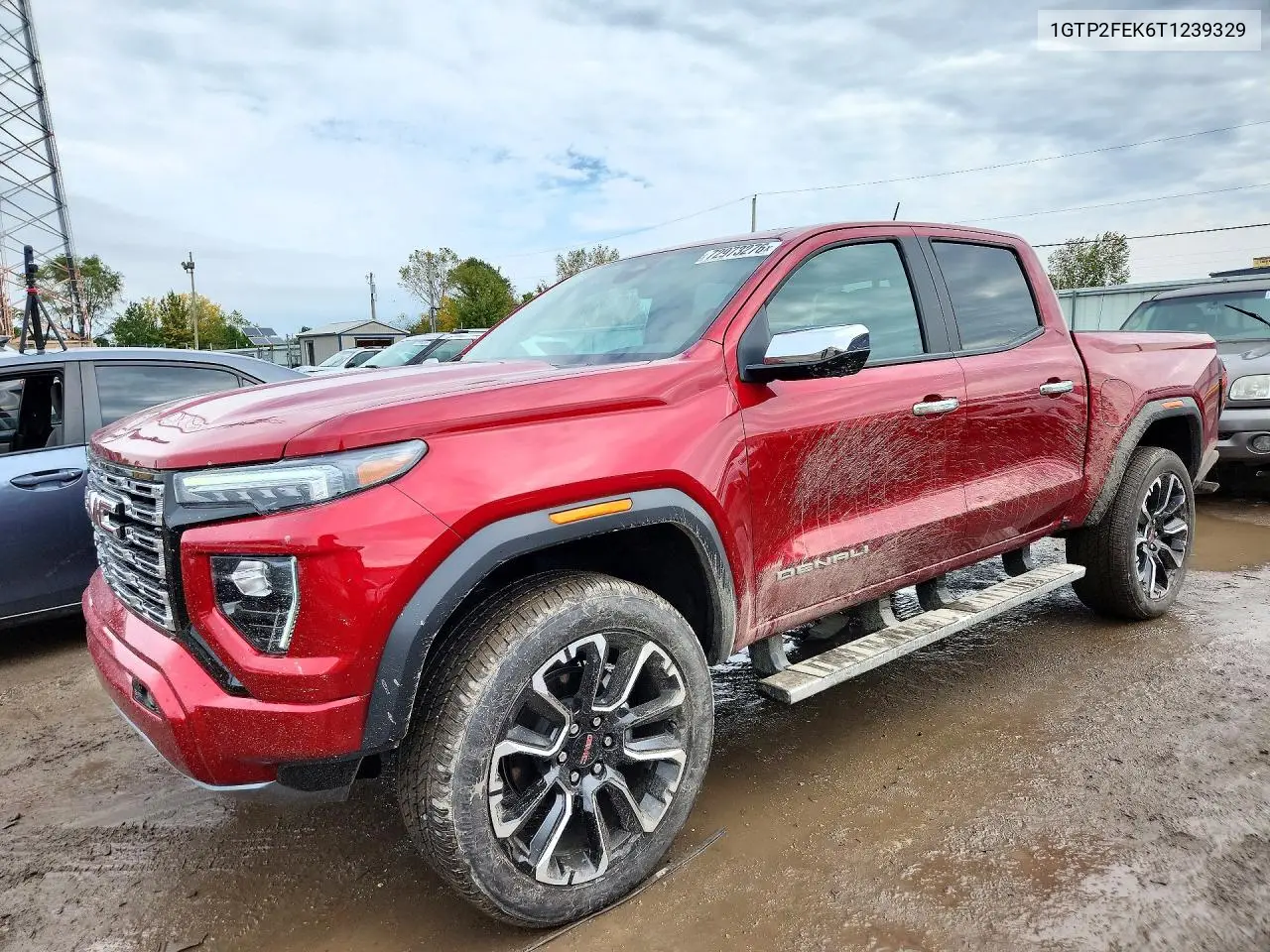 1GTP2FEK6T1239329 GMC Canyon 2026 — повреждение Задняя часть, фото до ремонта