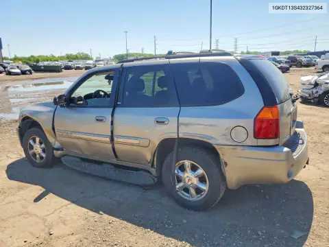 1GKDT13S432327364 — 2003 GMC Envoy, фото 2 с аукциона Copart, Сторона