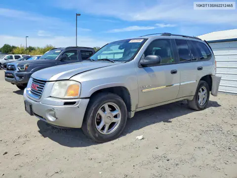 1GKDT13SX62212465 — 2006 GMC Envoy, Задняя часть, фото до ремонта