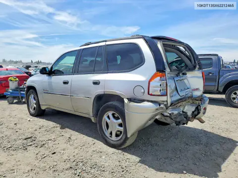 2006 GMC Envoy VIN 1GKDT13SX62212465 фото 2
