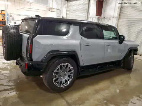 1GKB0RDC5SU104212 — 2025 GMC Hummer EV, фото 3 с аукциона Copart, Передняя часть