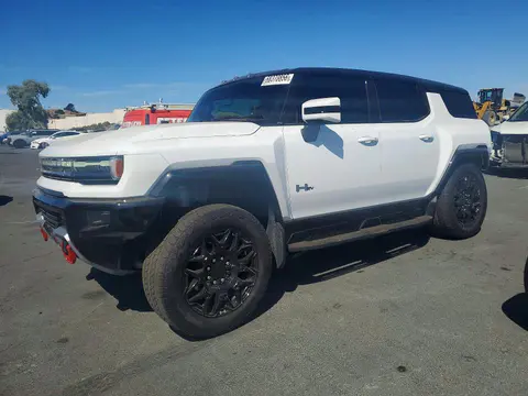 1GKB0NDE3RU106710 — 2024 GMC Hummer SUV, Задняя часть (Rear End), фото до ремонта