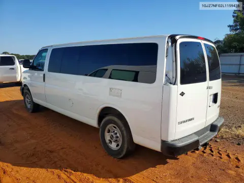 2020 GMC Savana G3500 Ls VIN 1GJZ7NFG2L1159436 фото 2