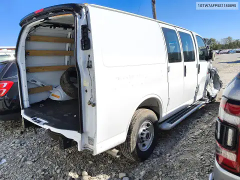 1GTW7AFP5S1180895 — 2025 GMC Savana, фото 3 с аукциона Copart 20.10.2026, Передняя часть
