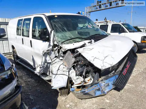 1GTW7AFP5S1180895 — 2025 GMC Savana, фото 4 с аукциона Copart 20.10.2026, Передняя часть