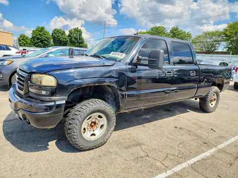 1GTHK23103F129824 — 2003 GMC Sierra, Передняя часть (Front End), фото до ремонта