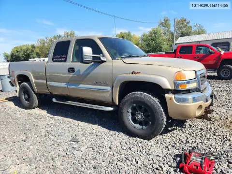 1GTHK29U36E114455 — 2006 GMC Sierra, фото 4 с аукциона Copart, Пожар