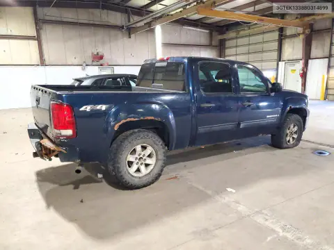 2008 GMC Sierra K1500 VIN 3GTEK13388G314899 фото 3