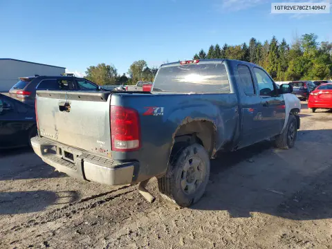 2012 GMC Sierra K1500 Sle VIN 1GTR2VE78CZ140947 фото 3