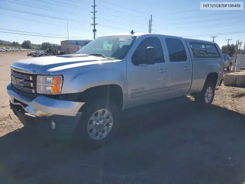 1GT121C87DF159459 — 2013 GMC Sierra, Передняя часть, фото до ремонта