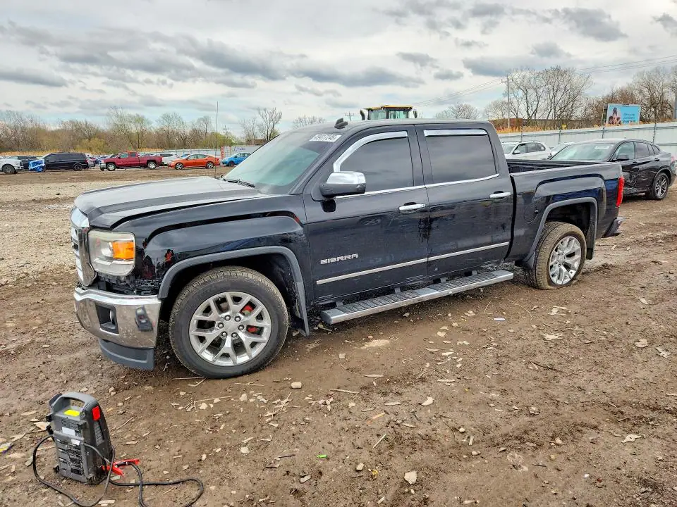 3GTP1VEC7EG194458 GMC Sierra 2014 — повреждение Передняя часть, фото до ремонта