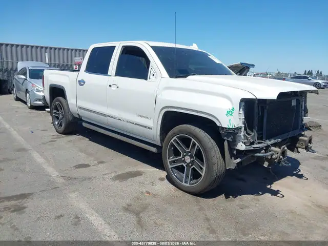 3GTU2PEJ1GG214295 — 2016 GMC Sierra, Передняя часть (Front End), фото до ремонта