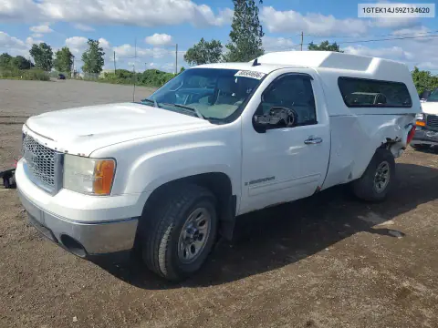 1GTEK14J59Z134620 — 2018 GMC Sierra, Задняя часть, фото до ремонта