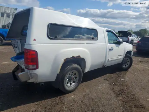 1GTEK14J59Z134620 — 2018 GMC Sierra, фото 3 с аукциона Copart, Задняя часть