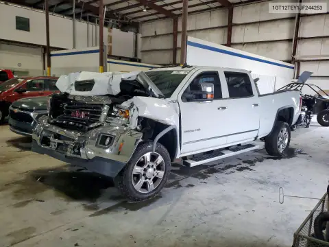 1GT12TEY1JF244253 — 2018 GMC Sierra, Передняя часть, фото до ремонта