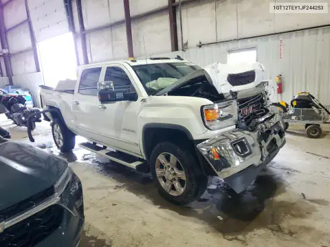 1GT12TEY1JF244253 — 2018 GMC Sierra, фото 4 с аукциона Copart, Передняя часть