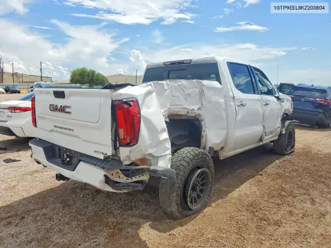 1GTP9EEL8KZ203804 — 2019 GMC Sierra, фото 3 с аукциона Copart 15.10.2026, Передняя часть