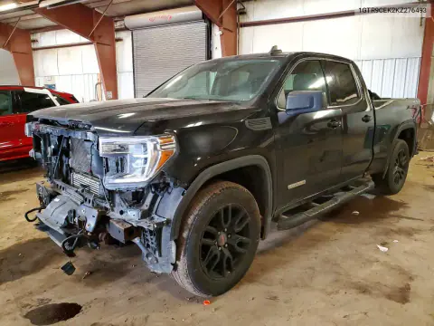 1GTR9CEK2KZ276493 — 2019 GMC Sierra, Передняя часть, фото до ремонта