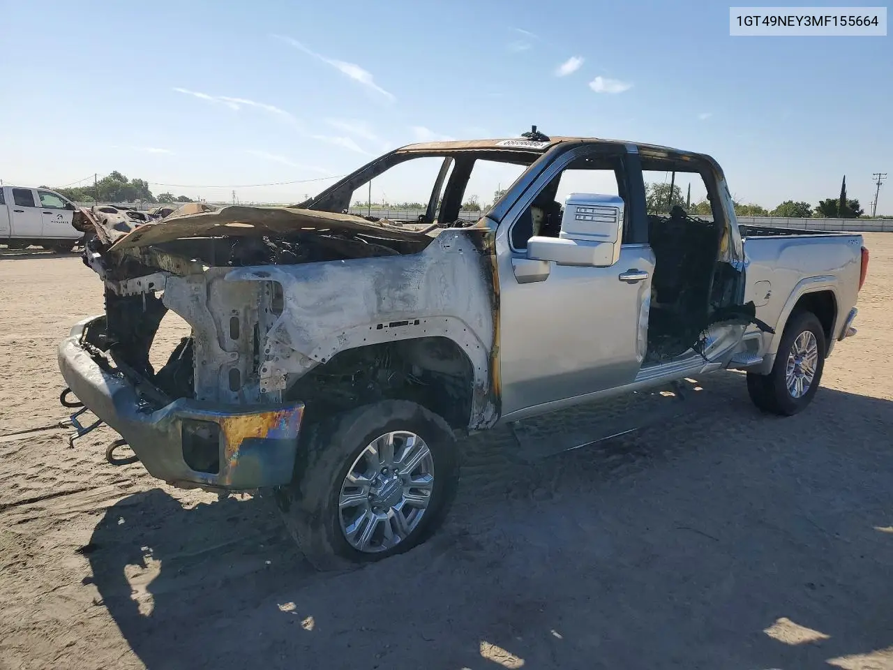 2021 GMC Sierra K2500 Slt VIN 1GT49NEY3MF155664 фото 1