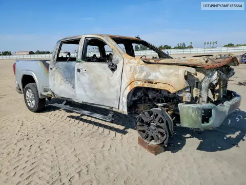 2021 GMC Sierra K2500 Slt VIN 1GT49NEY3MF155664 фото 4