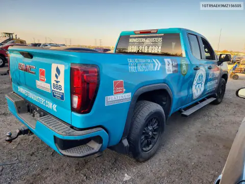 1GTR9AEK9MZ156505 — 2021 GMC Sierra, фото 3 с аукциона Copart, Подтопление