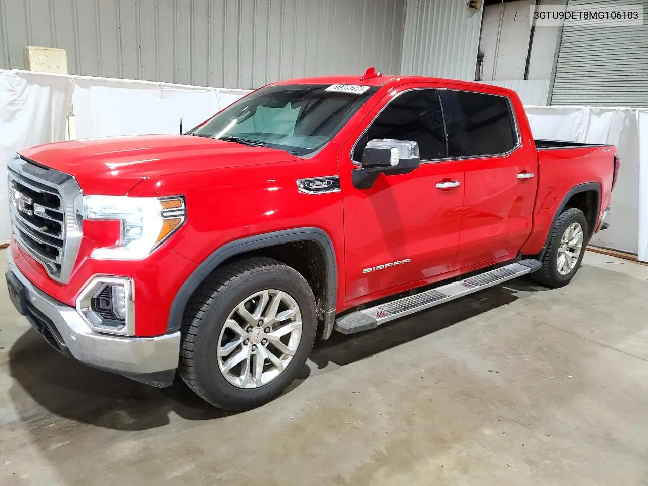 3GTU9DET8MG106103 GMC Sierra 2021 — повреждение Механические повреждения, фото до ремонта
