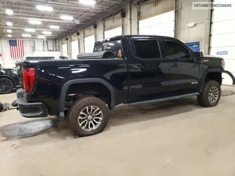 1GTU9EETXMZ336005 — 2021 GMC Sierra, фото 3 с аукциона Copart, Передняя часть