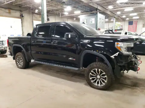 1GTU9EETXMZ336005 — 2021 GMC Sierra, фото 4 с аукциона Copart, Передняя часть