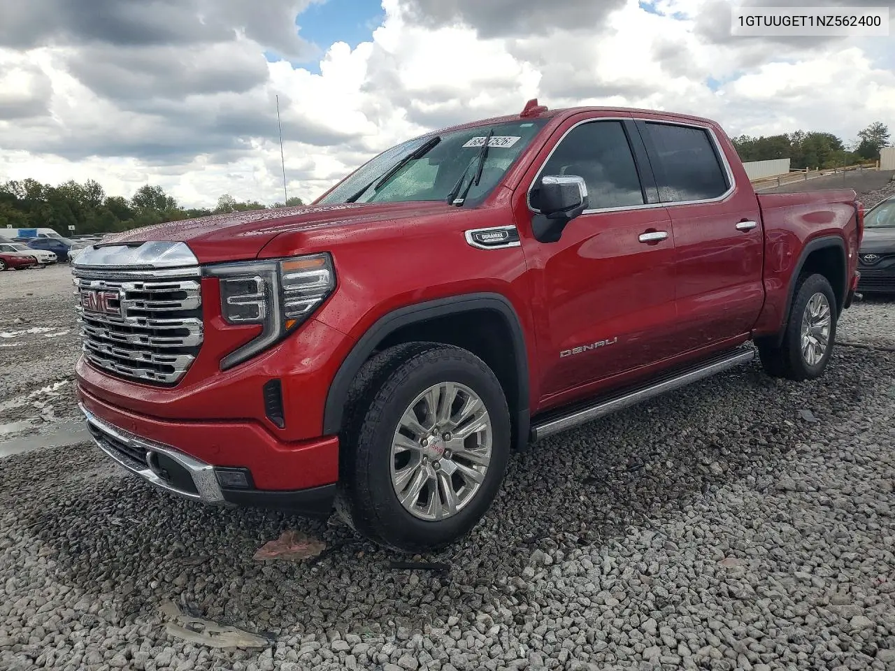 2022 GMC Sierra K1500 Denali VIN 1GTUUGET1NZ562400 фото 1